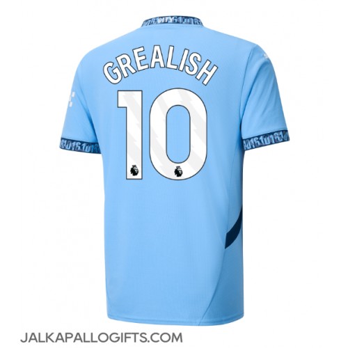 Manchester City Jack Grealish #10 Kotipaita 2024-25 Lyhythihainen